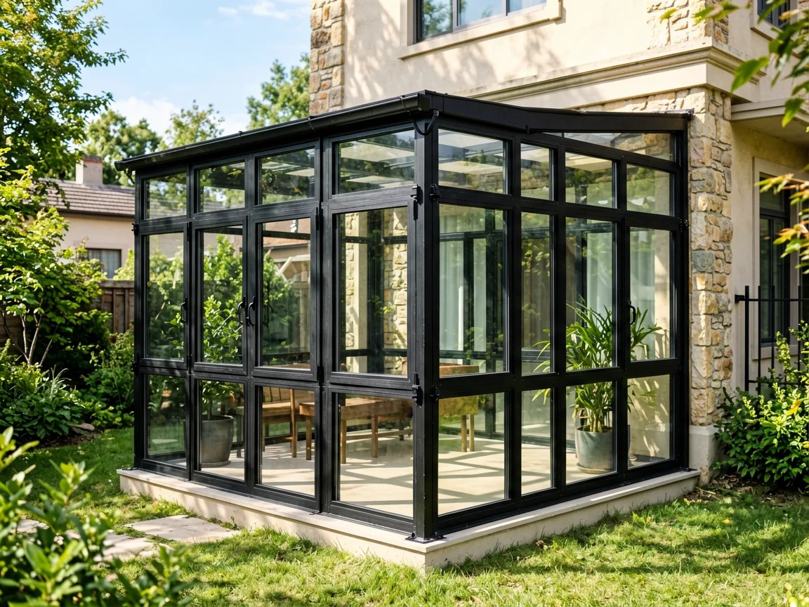 Aluminum Glass Sunroom by BORN