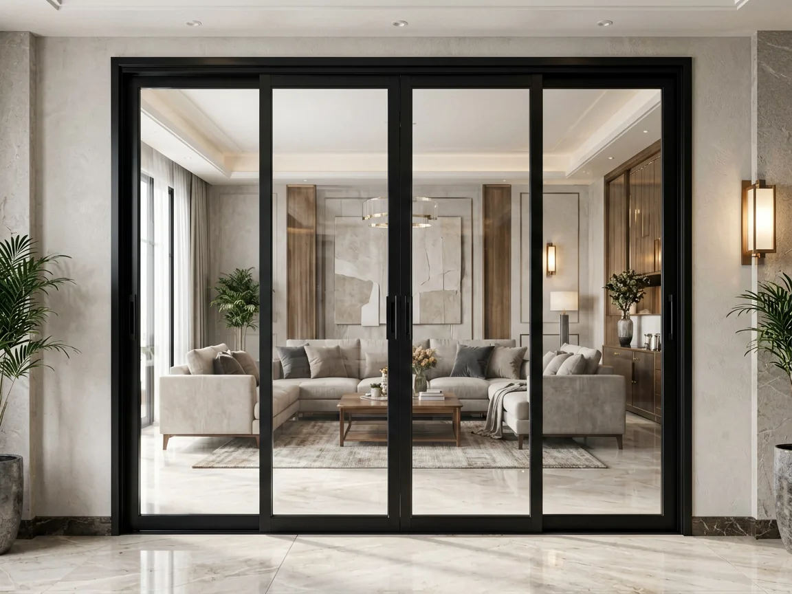 Aluminum Glass Sliding Doors by BORN