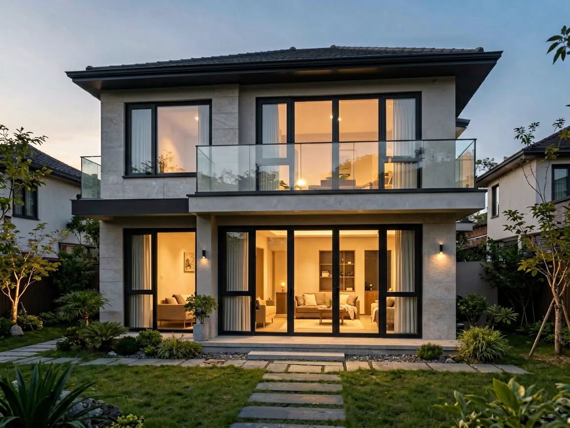 Luxury villa window and door project