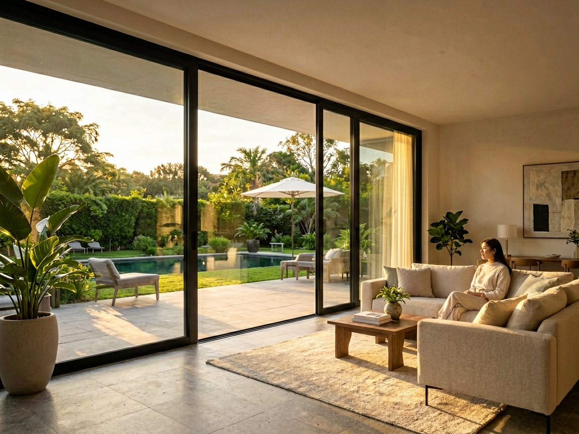 Advantages of Aluminum Glass Sliding Doors for Villas and Patios